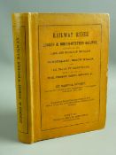 BOOK - 'Rides on Railways Leading to the Lake & Mountain Districts of Cumberland, North Wales &