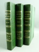 BOOKS - 'The Birds of India' by T C Jerdon, three volumes dated 1862, 3 and 4, Calcutta published,