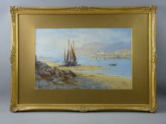 WARREN WILLIAMS ARCA watercolour - historically interesting scene of Deganwy and the Great Orme as