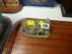 Lilliput Lane model of Tintagel (some damage)