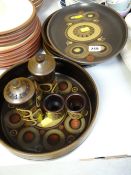 Small parcel of vintage Denby dinnerware