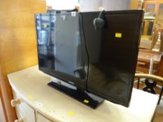 A Samsung flatscreen TV