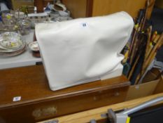 A Singer electric sewing machine