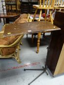 A vintage adjustable music / reading stand