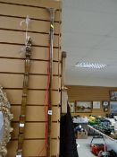 A shepherd's horn-handled walking stick