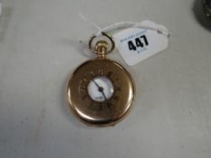 Gold plated pocket watch
