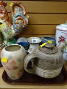 Collection of studio pottery including David Frith, Rosemary Cochrane & Carol Wynn Morris