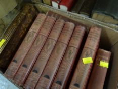 A parcel of vintage hardback books including 'The History of the Great European War', 'The Miracle