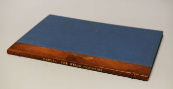 A FINE EARLY WELSH ATLAS VOLUME OF THE WELSH COUNTIES, the Welsh Section from the 1607 Camden's