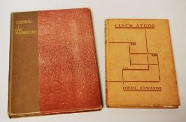 OWEN EDWARDS limited edition (80/400) Gregynog Press volume of 'Clych Atgof', dated 1933, with