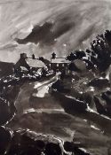 SIR KYFFIN WILLIAMS RA limited edition (18/250) print - entitled verso on Attic Gallery label 'Old
