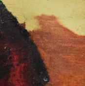 IWAN GWYN PARRY oil on boxed board - abstract, 60 x 60cms