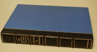 THE DRAGON HAS TWO TONGUES - A HISTORY OF THE WELSH, large folio, fine half crushed Morocco boxed