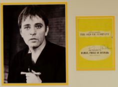 RICHARD BURTON autograph - hand-signed programme for 'Hamlet, Prince of Denmark', 1953/54 Season