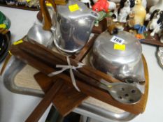 Picquot ware tea service