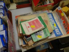 A parcel of ephemera including London Illustrated News, sundry vintage public service publications