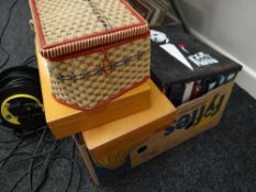 A parcel of empty modern photograph albums