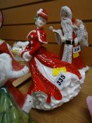 A Royal Doulton figurine 'Christmas Day 2003 - HN4552'