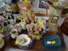 A parcel of mixed pottery