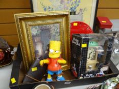 A box of household items