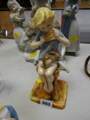 A Royal Worcester figurine 'Peter Pan'