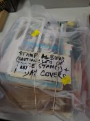 A quantity of sundry albums of stamps & a quantity of loose stamps, First Day Covers