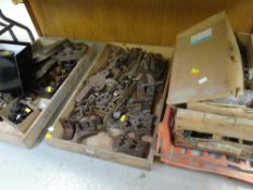 A quantity of metalwork & architectural salvage items etc