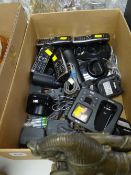 A parcel of modern phone equipment