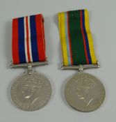A GEORGE VI 1939-45 GENERAL SERVICE MEDAL to KF 860284 C D HUGHES STOKER RN together with a Cadet