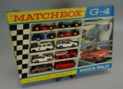 A BOXED MATCHBOX G-4 RACE 'N' RALLY SET