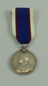 GEORGE V ROYAL FLEET RESERVE MEDAL 'Diuturne Fidelis' to 235722 CHB 12198 W C ATTWOOD AB RFR