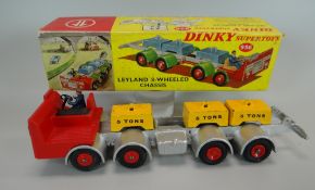 A BOXED DINKY SUPERTOYS NO.936 LEYLAND 8-WHEELED CHASSIS