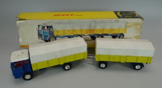 A BOXED DINKY TOYS NO.917 MERCEDES-BENZ TRUCK & TRAILER