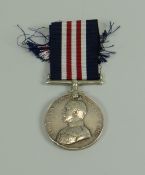 A GEORGE V MEDAL FOR BRAVERY IN THE FIELD named to 100835 GNR M BUTLER D.NO/FA BDE RFA