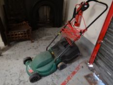 Qualcast electric rotary lawnmower