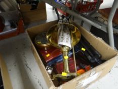 Box of lighting, barometer etc