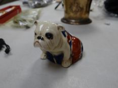 Royal Doulton Union Jack Bulldog model, reg no 645658