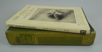 A volume of 'Myths, Legends of Ancient Egypt' by Lewis Spence and a volume of the 'Forerunner' by