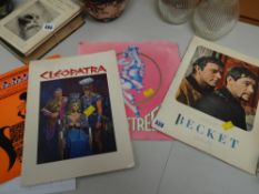 Small parcel of theatre ephemera including a Richard Burton programme