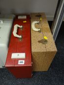 Two vintage picnic sets