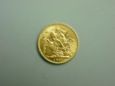 A 1911 FULL GOLD SOVEREIGN