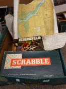 Small parcel of games including Scrabble