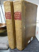Two well bound editions 'Pennant's Tour in Wales'