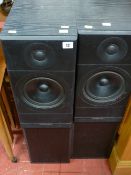 Pair of Mordaunt-Short floorstanding music speakers