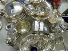 Good mixed parcel of EPNS ware