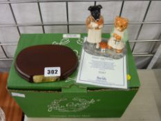 Boxed Beswick group 'Ginger and Pickles' no. 2097