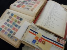 Strand stamp album and other stamps