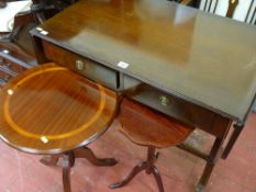 Reproduction sofa table, wine table and an occasional table