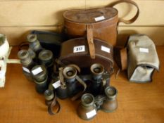 Parcel of binoculars and cameras etc