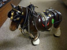 Melba ware porcelain dray horse